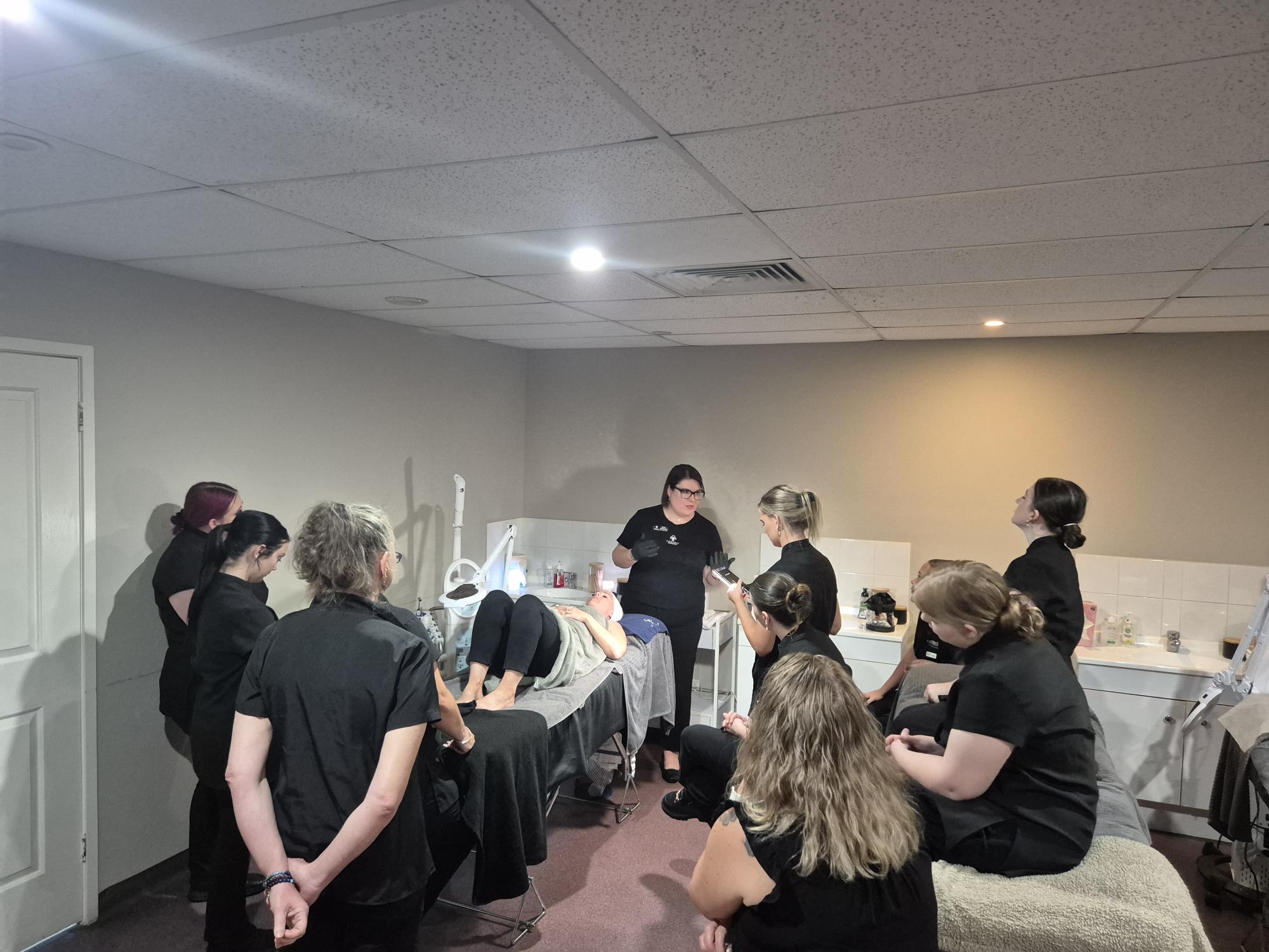 Diploma of Beauty Therapy student at Katrinas