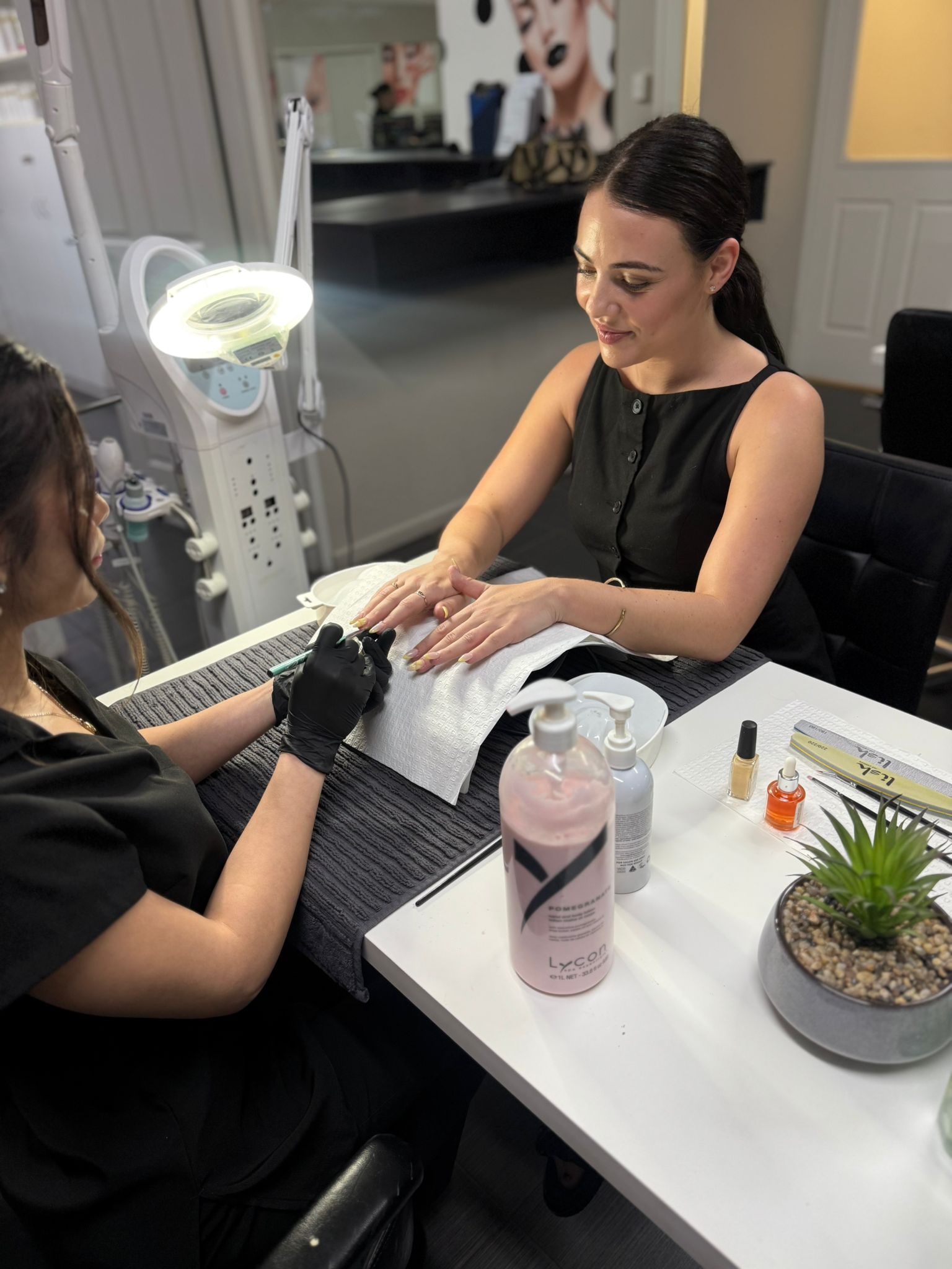 Beauty therapy student at Katrinas